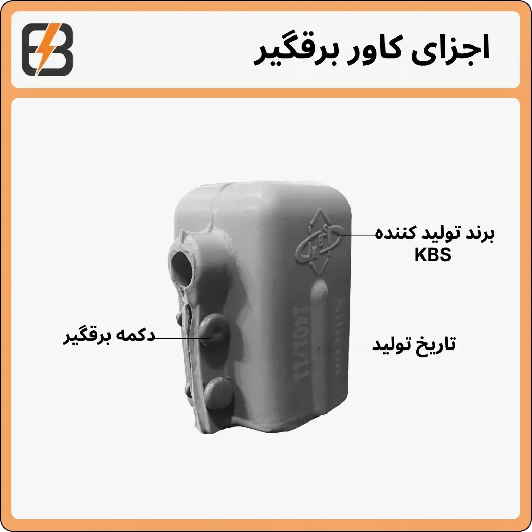 اجزای کاور برقگیر سیلیکونی